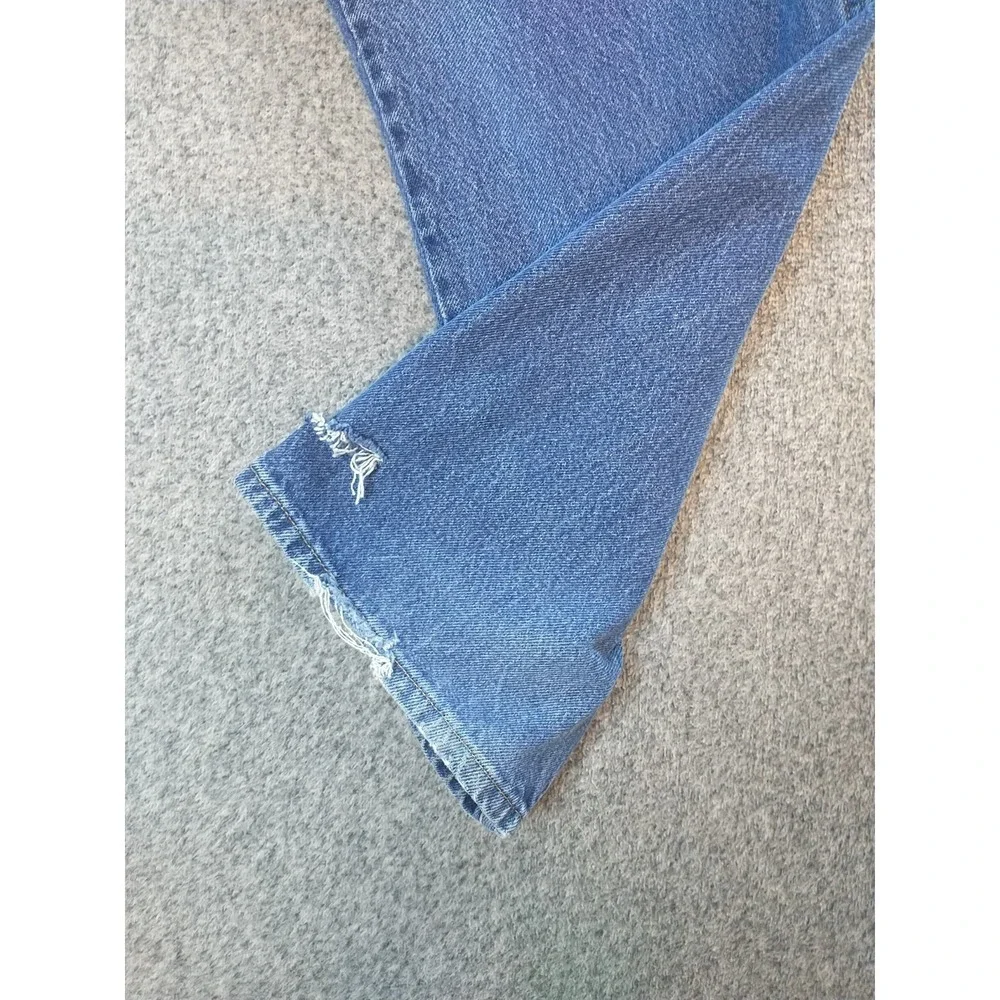 Wrangler Authentics Mens Relaxed Fit Straight Leg Blue Jeans 96501MR 44x29